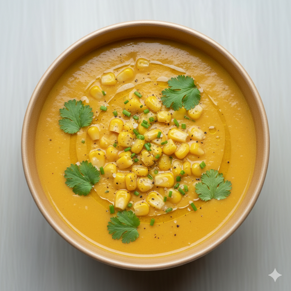Creamy Sweet Corn Soup